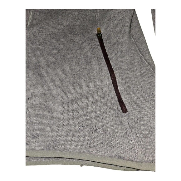 Eddie Bauer Jacket Women's XL Long Sleeve 3 Pocket Zip Closure Tight Knit - Picture 2 of 9